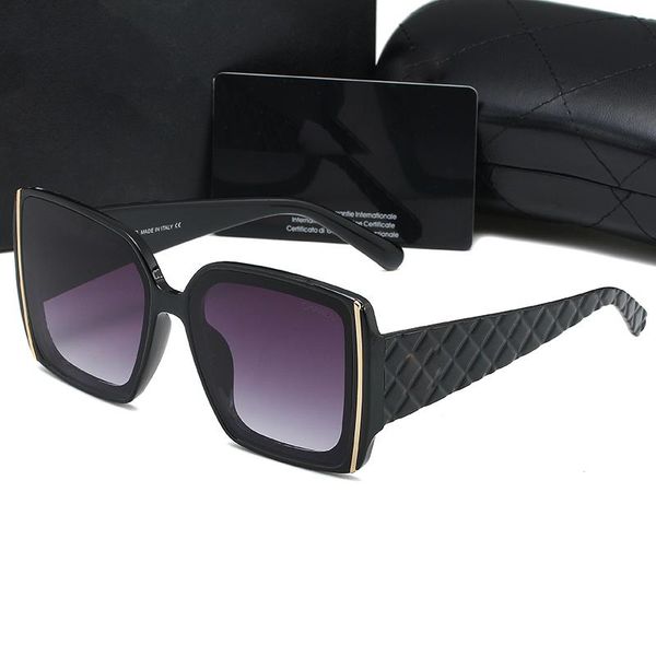 Luxus-Sonnenbrille mit schwarzem Rahmen, klassische Damen-Sonnenbrille, Prisma-Bein-Design, Brillen im Euramerican-Stil, C-Sonnenbrille, zarte rosafarbene Brillengestelle, Su Fmsi