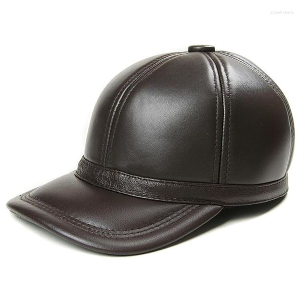 Berretto da baseball invernale addensato caldo berretto da baseball per uomo donna pelliccia di montone solido cappelli da camionista snapback regolabile outwear nero