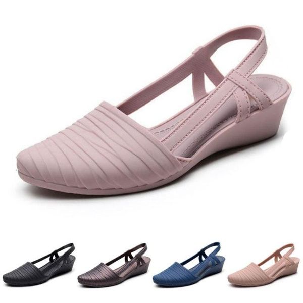 Сандалии 2023 Женские туфли Slingback для обуви женские клинья женщины Скальонные дамы повседневные насосы женские лоферы