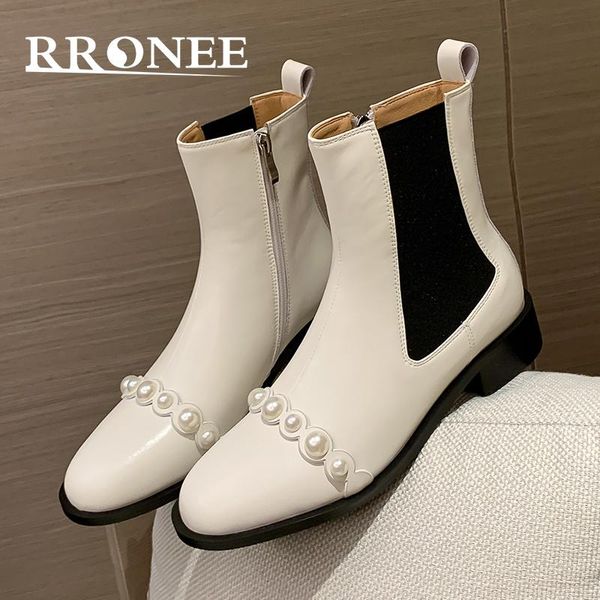 Sweet Boots Pearl Donna 2023 Autunno/Inverno Elastico Versatile Pelle Midrange 278