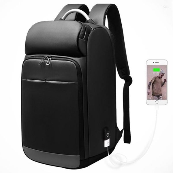 Duffel Taschen Multifunktions USB Lade Männer 15 Zoll Laptop Rucksäcke Teenager Schule Tasche Mode Männlichen Mochila Reise Rucksack Anti Dieb