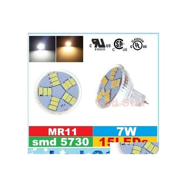 L￢mpadas LED AC DC 12V MR11 G4 BBS LUZES SUPER BRILHAS SMD 5730 15 Spotlights L￢mpadas Drop Drop Lighting Oti37