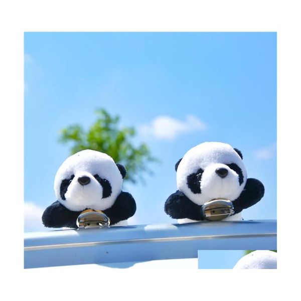 Spille Spille Panda Spille per ragazze Studenti Simpatico panno di peluche Art Animali dei cartoni animati Spilla Regali di compleanno per feste 1878 T2 Drop Delivery J Dh7Qq