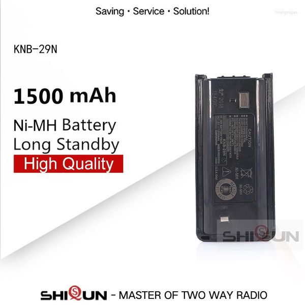 Walkie Talkie 1500mAh KNB-29 DMR HAM RÁDIO KNB-29N KNB-30 KNB-30A