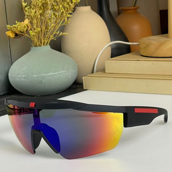 Frauen Herren Occhiali Linea Rossa Lmpavid -Serie Sonnenbrillen SPS 03F Designer Sportbrille 100% UVA/UVB -Schutz mit Original