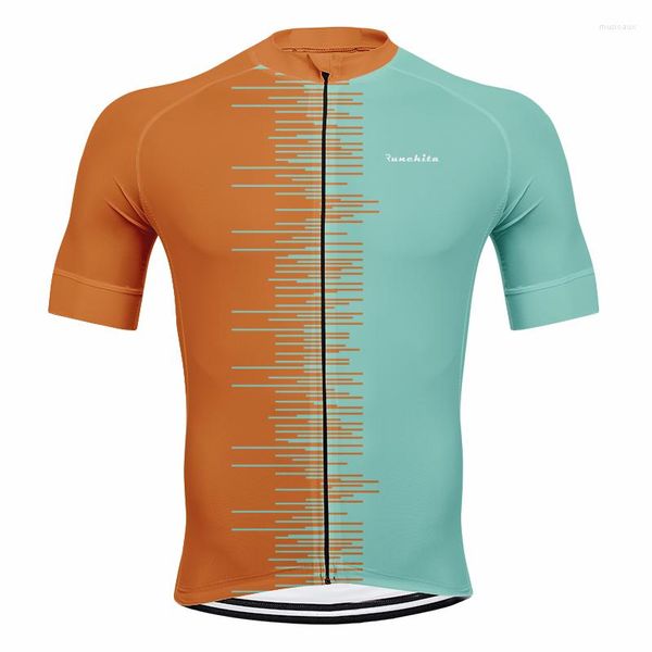 Giacche da corsa RUNCHITA Summer Pro Team Maglia da ciclismo a manica corta da uomo Maglia Maillot Ropa Ciclismo MTB Bici da strada Ciclo Top Abbigliamento