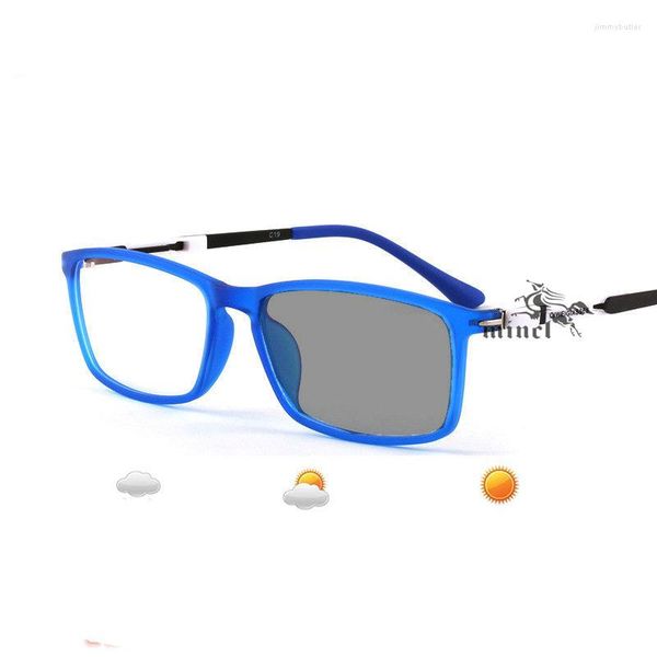 Montature per occhiali da sole Ottica Miopia Pochromic Finished Uomo Donna Occhiali da vista Montatura con lenti colorate Occhiali da sole Eyewear NX