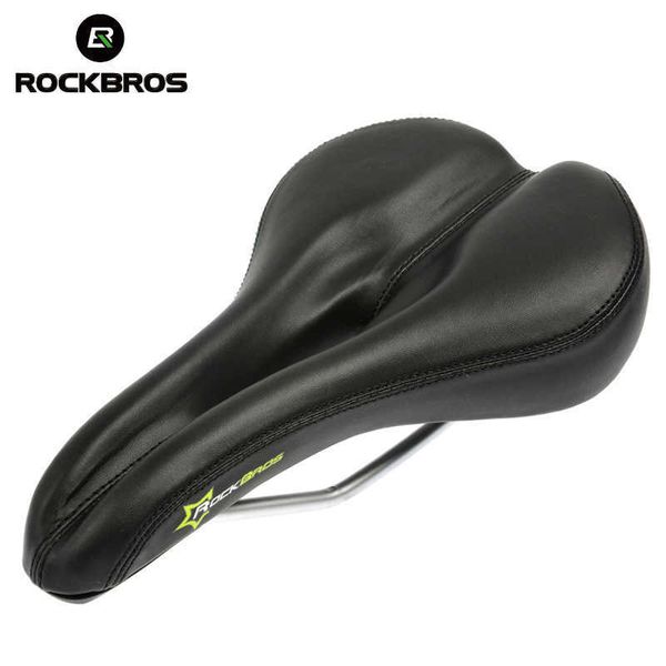 Rockbros Bicycle Saddle Cycling Mountain Road Mtb Seat Soft Aço Hollow Seats Saddles Bike Acessórios 0130