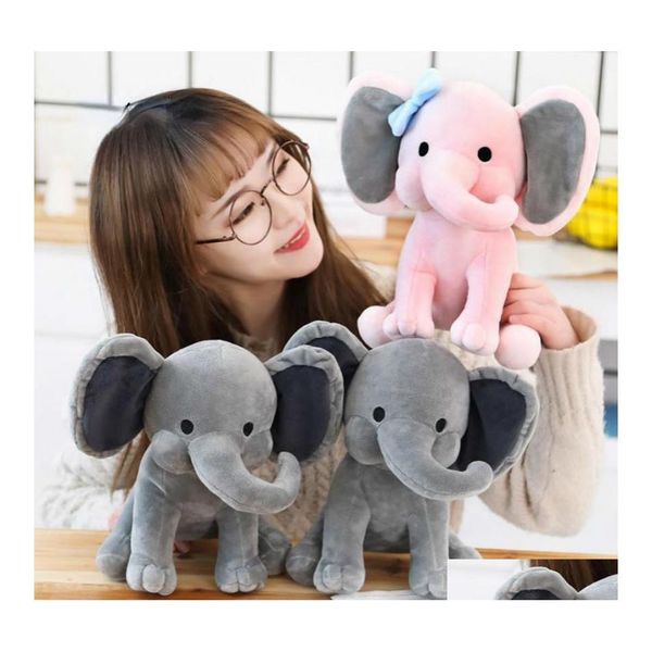 Favor Favor Favor Originals Express Express Plush Toys Elephant Humphrey Soft Byled Animal Doll For Kids Birthday Day Drop Deliv Dhnrf