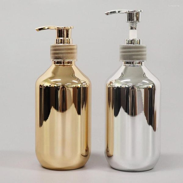 Bottiglie di stoccaggio Dispenser di sapone da 300 ml Ricaricabile Bocca a spirale Mini Built-in Spring Body Wash Forniture per il bagno