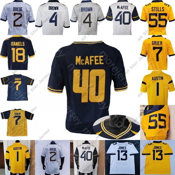 Camisas de futebol Ncaa College Football Jersey Pat Mcafee Jt Daniels Cj Donaldson Bryce Ford-wheaton Sam James Mathis Jr.