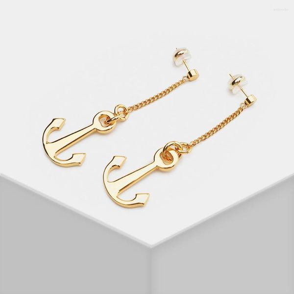 Orecchini pendenti G11 Amorita Boutique Trendy Anchor Chain Nappa Accessori per orecchini pendenti per gioielli da donna per feste