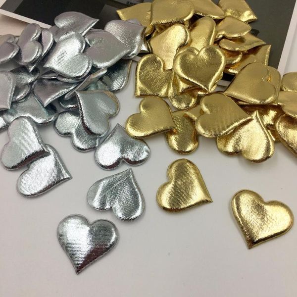 Dekoratif Çiçek Çelenkler 100 PCS/LOT LOVE KALP ŞEKİL SÜCÜLER İÇİN DÜĞÜN İÇİN HANDADE DIY DİY TAZALLARI GÜNÜ MASA PARTİ MALZEMELERİ Confett