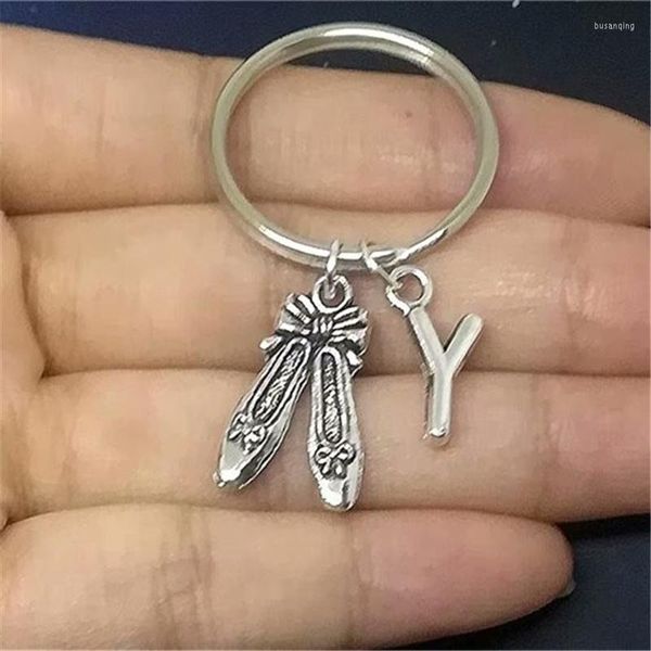 Keychains Ballet Dancer Key Ring / Keychain / Zipper Pull - Team Gift Ballerina Slipper