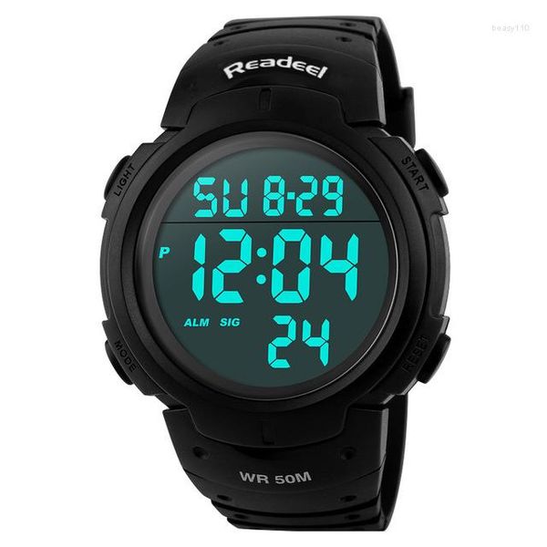 Orologi da polso Readeel Mens Sports orologi immersioni digitali orologi militari uomini modelli casual elettronica orologio maschio