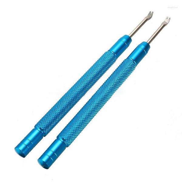 Assista Kits de reparo 2pcs Tools Removedor de mão Barra de agulha Pry Alumínio Ligante de ligas de alumínio Hairspring Ferramenta