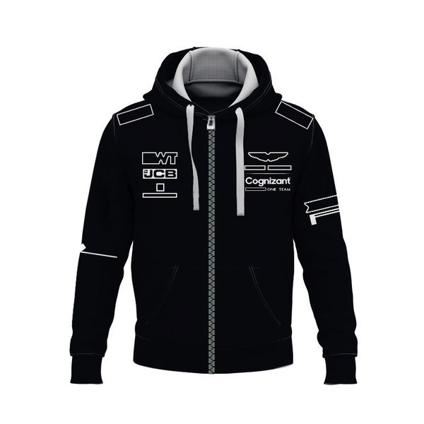 Yeni Formula One Aynı Model Hayranlarından Erkekler ve Kadınlar Formula One Araba Yarış Takımı İnce Fleecy Hoodie Souvenir