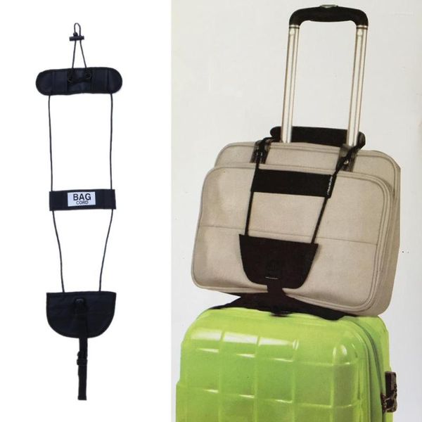 Bolsas de armazenamento Bolsa de bagagem ajustável Elastic Ajusta Bolsa de bagagem Bungee