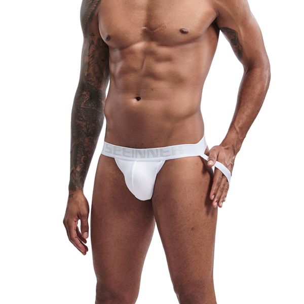 Estilos de roupas íntimas masculinas Sexy Moda Masculina Cuecas jockstraps Cuecas Bonito U Convexo Jockstrap Tanga Jocksmens Cueca Gay Penis Bolsa de Algodão