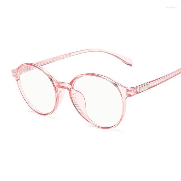 Montature per occhiali da sole Montature per occhiali da vista per donna Occhiali da vista ultraleggeri con lenti trasparenti Donna Uomo Trasparente Nero Rosa Blu Cateye Oculos