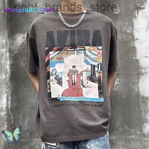 T-shirt da uomo New Oversize Akira Casual Uomo Donna T-shirt Do Old Tee Shirt 013123H