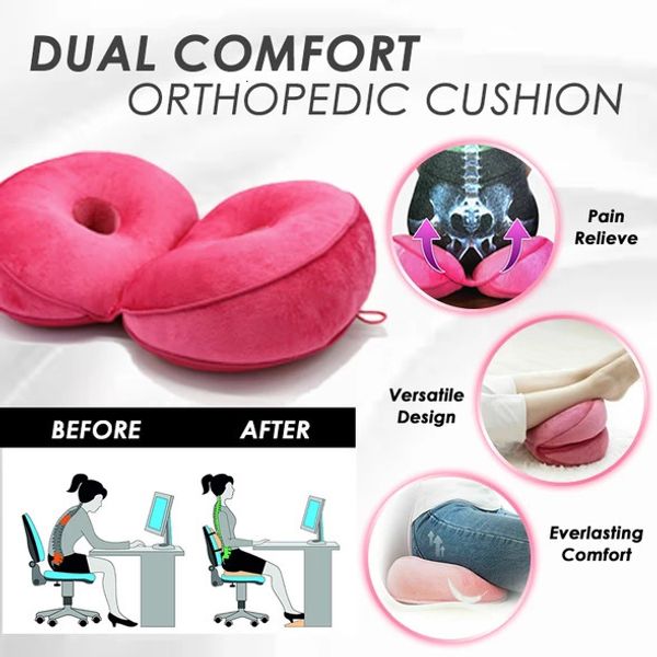 Cuscino Cuscino decorativo Drop Dual Comfort Bacino ortopedico Lift Hips Up Seat Multifunzione per alleviare la pressione 230131