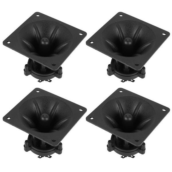 Alto -falantes portáteis 4pc Tweeters piezoelétricos Tweeter Alto -falante Cerâmica Cabinagem Treble Square Audio Speakerportable