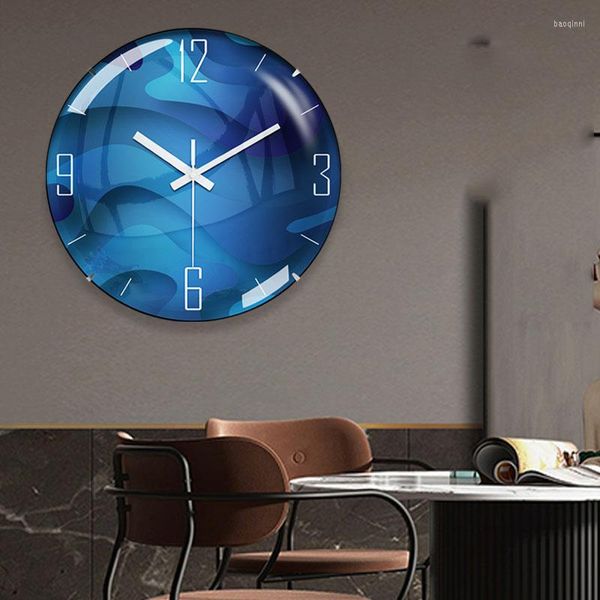 Duvar Saatleri İskandinav Dijital Saat Minimalist Büyük Sessiz Orijinal Oda Ev Ürünleri Sanat Orologio Da Parete Canlı Dekor