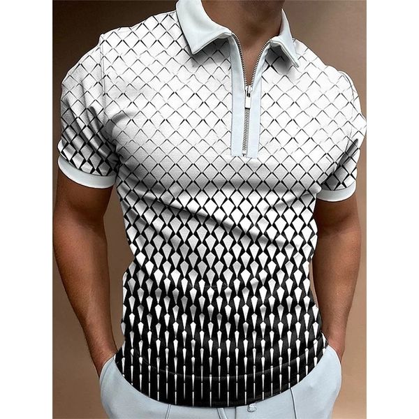 Polos masculinos de luxo de luxo mass de roupas de pólo de golfe usa xadrez casual de manga curta de colarinho gole de colarinho de colarinho de colar