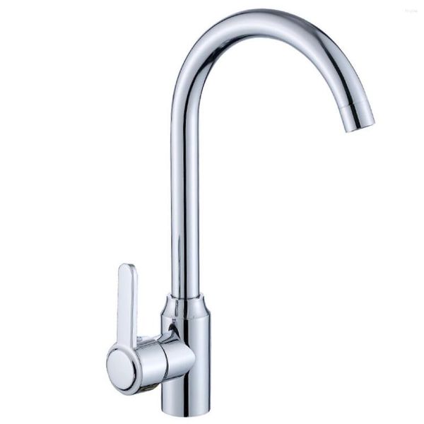 Mutfak muslukları paslanmaz çelik top musluk ve soğuk sebze yıkama havzası lavabo rotasyonu