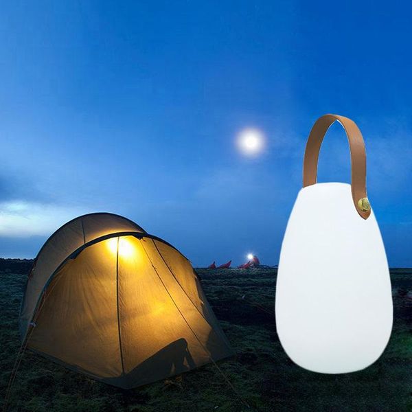 Rasenlampen, LED-Gartenleuchten, Innen- und Außenbeleuchtung, tragbare Tischlampe, wasserdicht, für Schwimmbad, Party, Schlafzimmer, dekorativ