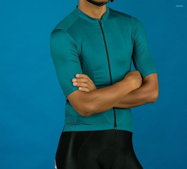 Гоночные куртки Spexcel 2023 Dark Green Pro Cycling Jerseys с коротким рукавом для тренировок и прохладной рубашки