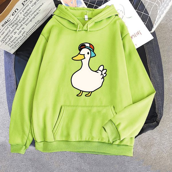 Damenjacken Subaru's Dancing Duck Hoodies Hololive Sweatshirts Frauen Langarm Übergroße Crewneck Streetwear Casual Y2k Kleidung Sudaderas 230131