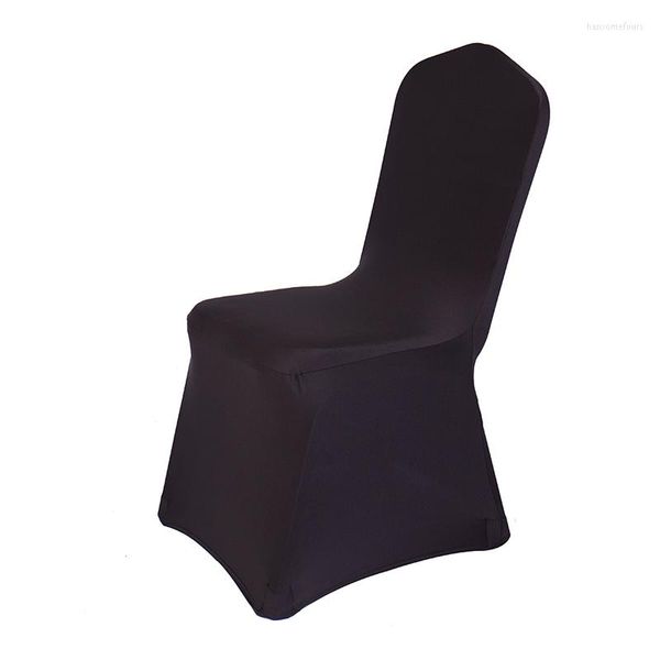 Fodere per sedie 100 pezzi di copertura elastica elasticizzata in spandex all'ingrosso per matrimoni per feste in lycra da pranzo Fundas Sillas Asiento