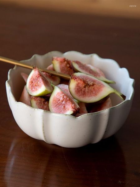 Tigelas estilos japoneses tigela ramen tigela de mesa de mesa de mesa de mesa e salada de frutas Cerâmica de macarrão de carne de carne