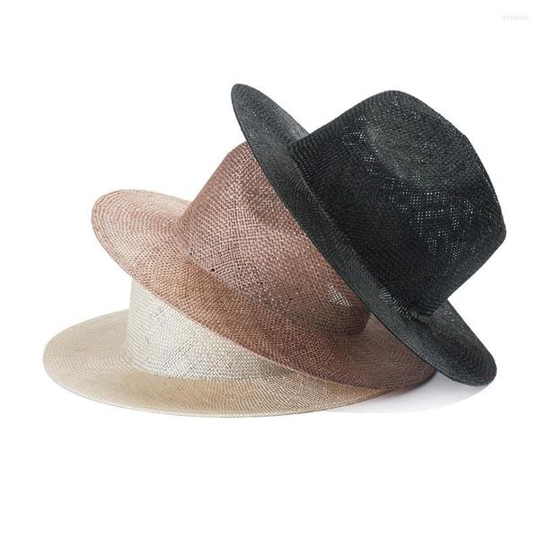 Шляпа Шляпа с широкими краями 2023 Летняя джазовая шляпа солнце