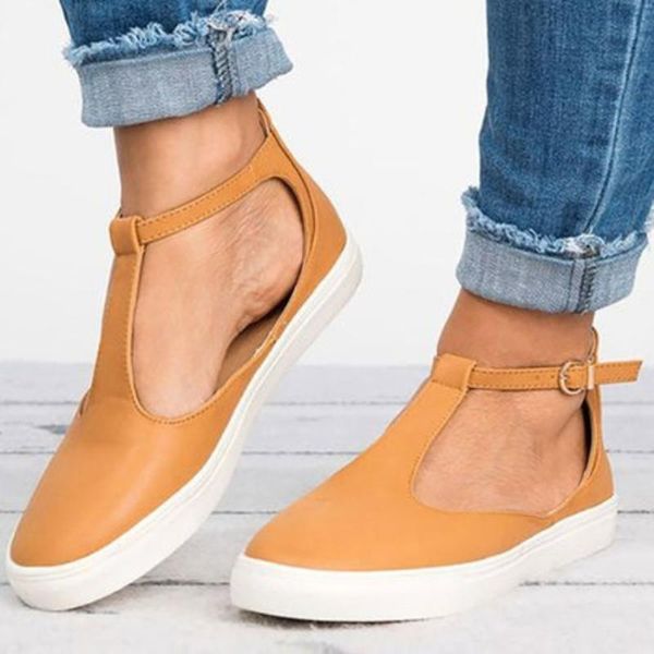 Sandálias de verão feminino moda de pé fechado sapatos planos calçados femininos sandálias respiráveis ​​plus size