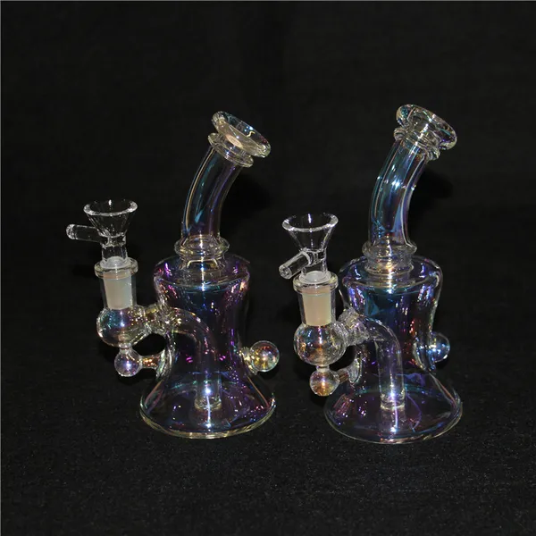 Glasbong Shisha Wasserpfeifen Matrix Perc Heady Dab Rigs Chicha Einzigartige Glaswasserbongs Rauchen Glaspfeife 14mm Gelenk