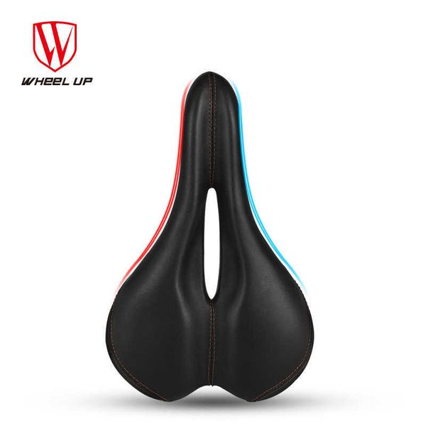 As selas voltam para cima da montanha Saddle Road Bike Acessórios e equipamentos de um tamanho de poliuretano Black Bicycle Seat 0131