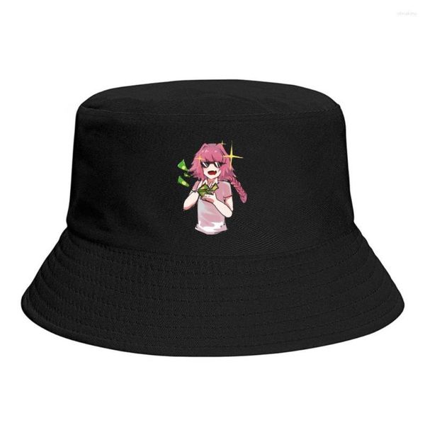 Berets Sommer Unisex Mode Eimer Hüte Cool Astolfo Frauen Männer Angeln Hut Fate Grand Auftrag Anime Herbst Streetwear Panama Gorros