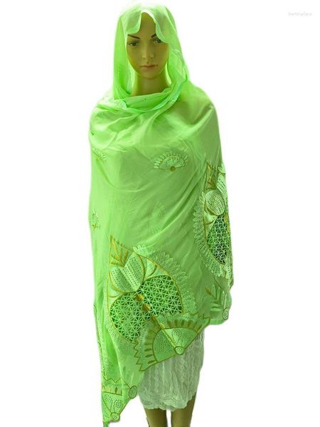 Etnische Kleding Frican Vrouwen Sjaal Ramadan Borduren Hijaabs Moslim Mode Hoofddoek Turkije India Voor 240 110 cm