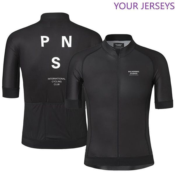 Jaquetas de corrida PNS Bike Tops Vestuário Silicone Non-slip Cyclin Shirt Summer Short Sleeve Cycling Jersey For Men Quick Dry Bicycle MTB