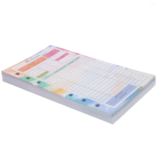 Confezioni regalo Buste decorative Ricariche per budget Piano Carte di registrazione Spese Tracking Notebook Kit Contanti fai-da-te