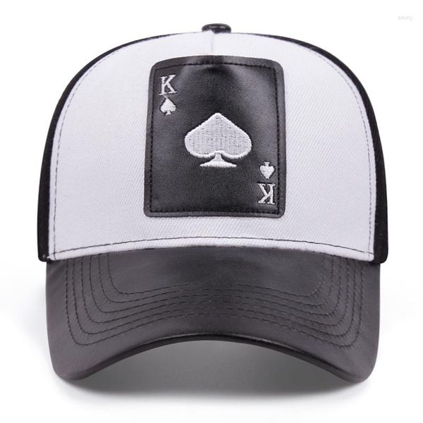 Ball Caps Fashion Poker Emelcodery Baseball для мужчин женщин на открытом воздухе.