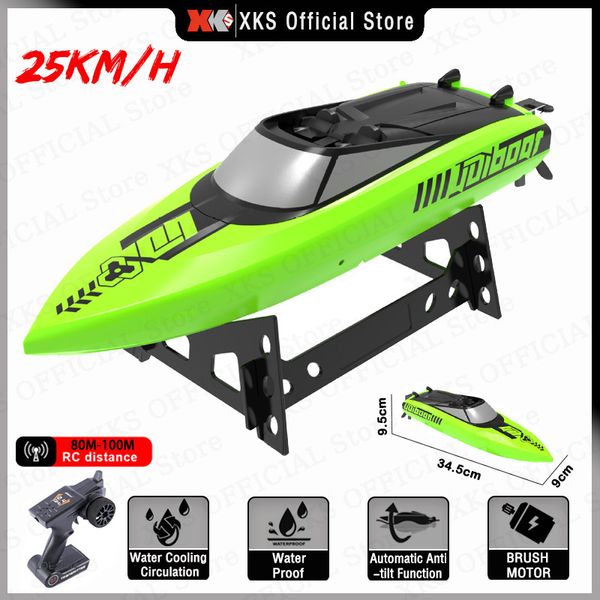 Электрические лодки RC UDIRC UDI020 RC BOAT 2 4G Дистанционное управление 25 км ч. Высокоскоростной водонепроницаемый керна