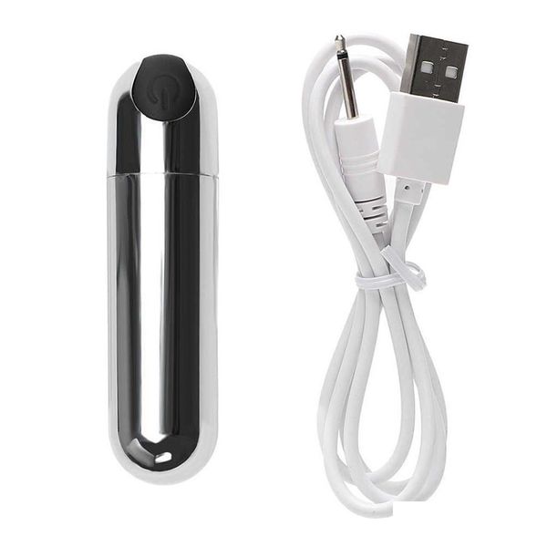 Altri articoli per massaggi Mas Upgrade Forte vibrazione Mini vibratore Giocattoli per le donne 10 Speedwaterproof G-Spot Masr Usb ricaricabile Drop D Dh0Ed