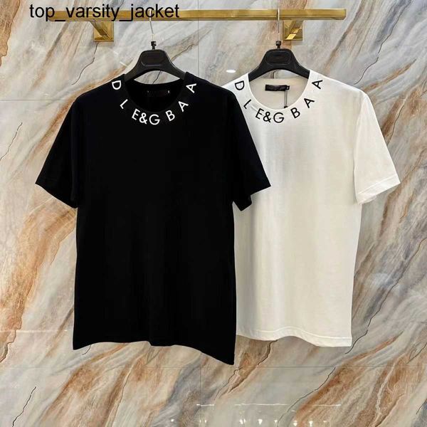 2023 T-shirt da uomo abiti firmati Camicie Abbigliamento marchio di moda Tee manica corta Lettera Stampa Pullover estivo Donna Black Rock T-shirt da uomo da donna