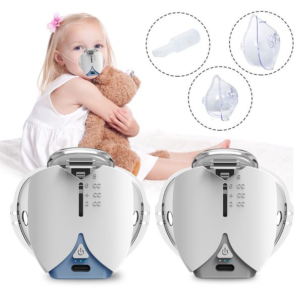 Altri articoli per la bellezza della salute Nebulizzatore vivavoce portatile Uso domestico Atomizzatore per la tosse Nebulizzatore Inalatore Bambini adulti Inalatore silenzioso 230801