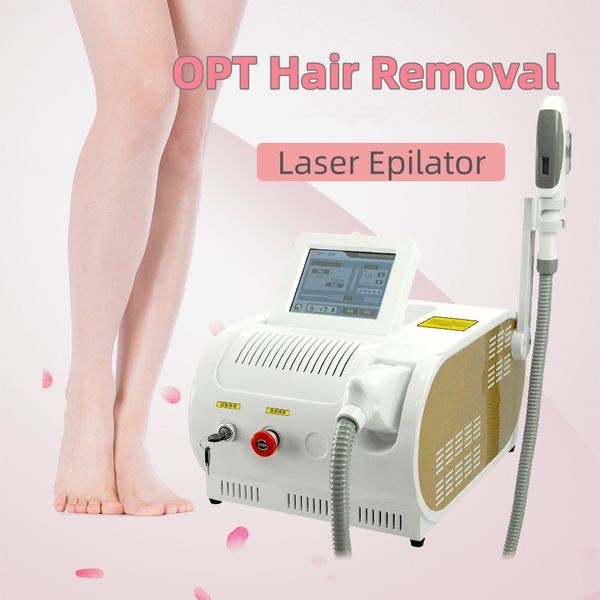 Máquina profissional de depilação a laser para corpo, sistema permanente de resfriamento de ar e água IPL OPT E-Light depilador, rejuvenescimento indolor da pele, equipamento de beleza