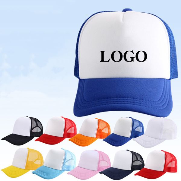 Berretto da baseball pubblicitario traspirante per cappelli con ricamo logo personalizzato